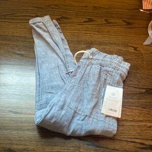 NWT: Athleta Cabo Linen Jogger Size 0